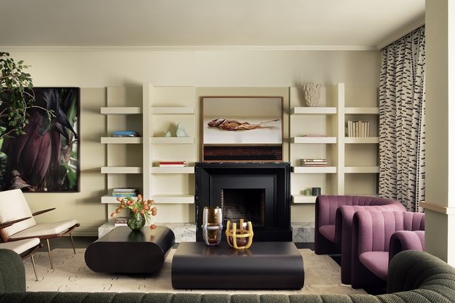 plutarco design Salon de una vivienda en La Moraleja