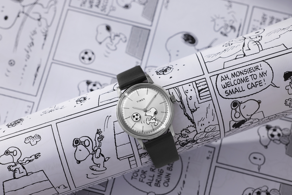 Timex lleva a Snoopy al terreno de juego con una colección inspirada en la pasión por el fútbol